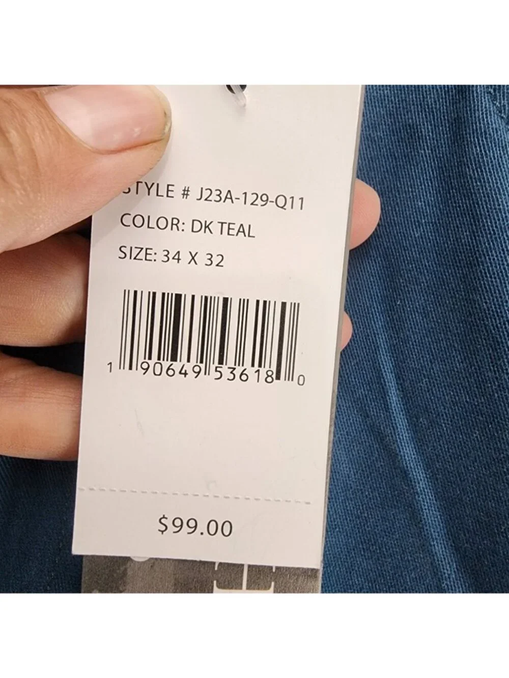 Jachs size mens
